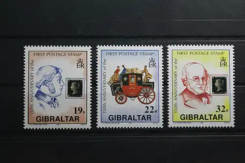 Gibraltar 598-600 postfrisch #TQ049