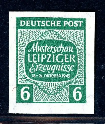 SBZ-Westsachsen 124 XU postfrisch #HO752