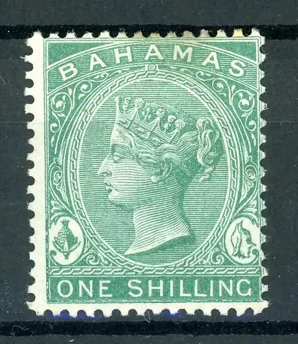 Bahamas 11 C mit Falz #HK350
