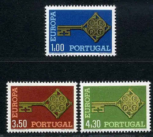 Portugal 1051-53 Portugal CEPT MiNr 1051-53 postfrisch €25 #HS015
