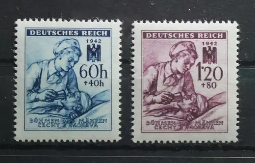 Böhmen und Mähren 111-112 postfrisch #TP582