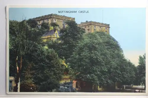 AK Nottinghamshire Nottincham Castle 1955 #PG927