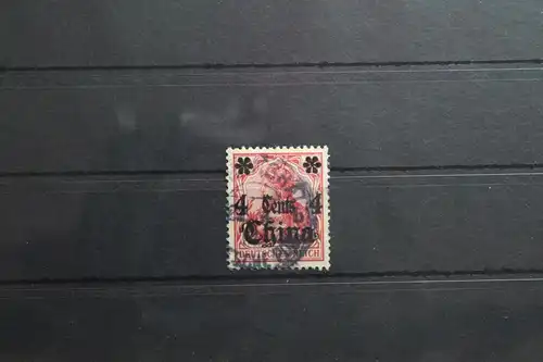 Deutsche Auslandspostämter China 30 gestempelt mit Vollstempel #TO994