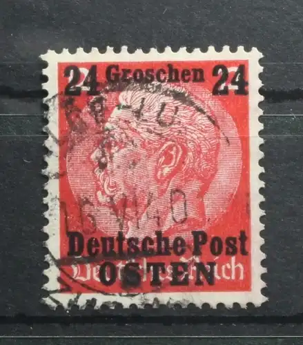 Generalgouvernement 6 gestempelt mit Vollstempel #TP358