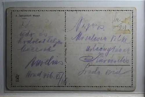 AK Deutschland Mozart - A. Zeckendorf 1926 #PH059