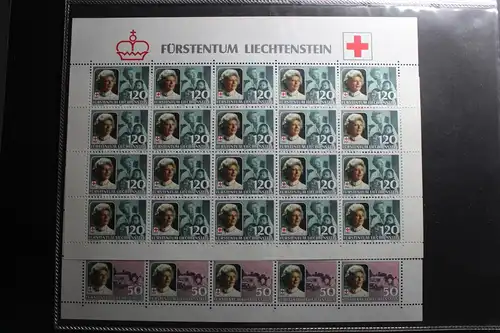 Liechtenstein 875-877 postfrisch als Kleinbogen #TQ227