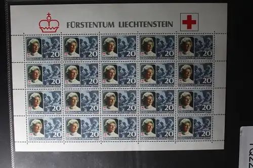 Liechtenstein 875-877 postfrisch als Kleinbogen #TQ227