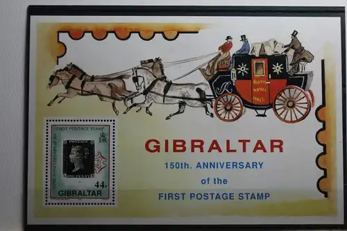 Gibraltar Block 15 mit 601 postfrisch #TQ050