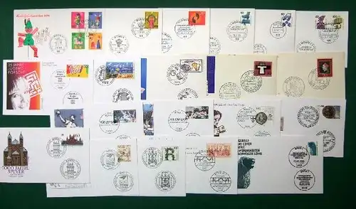 Bund Lot mit 20 Stück Ersttagesbrief/FDC #HO688