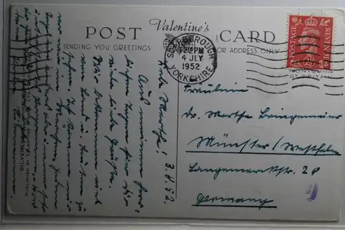 AK York The Minster From, Station Hotel 1952 #PG938