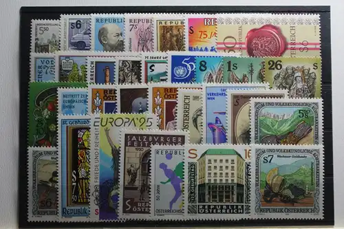 Österreich Jahrgang 1995 mit 2145-2176 postfrisch #TQ132