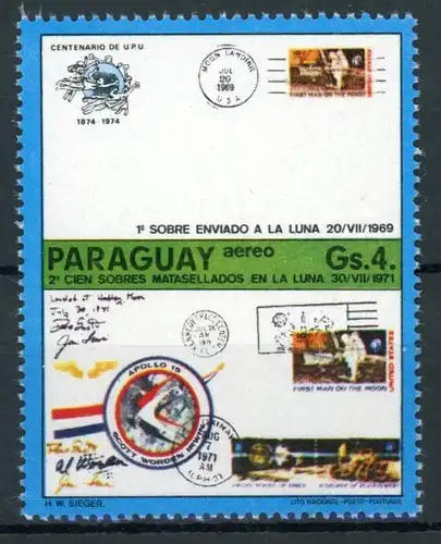 Paraguay 2597 postfrisch UPU #HO810