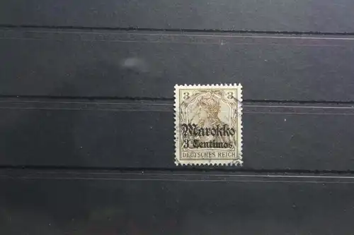 Deutsche Auslandspostämter Dt. Post Marokko 34 gestempelt #TP033