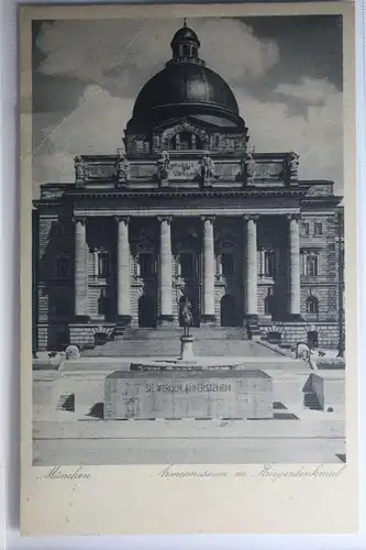 AK München Armeemuseum mit Kriegerdenkmal 1931 #PG872