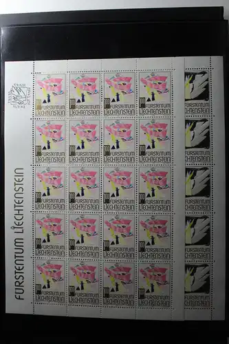 Liechtenstein 1096-1098 postfrisch als Kleinbogen #TQ269