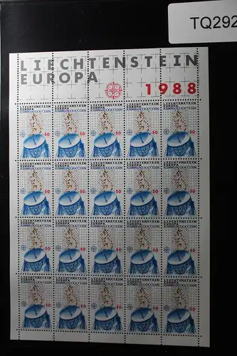 Liechtenstein 937-938 postfrisch als Kleinbogen #TQ292