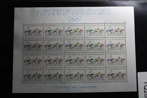 Liechtenstein 934-936 postfrisch als Kleinbogen #TQ287