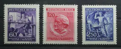 Böhmen und Mähren 128-130 postfrisch #TP608
