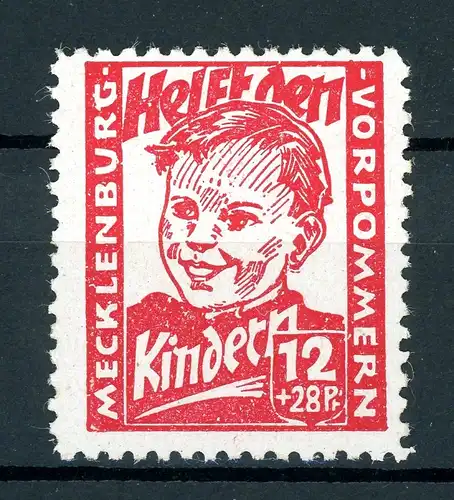 SBZ Mecklenburg-Vorpommern 28 b postfrisch geprüft Kramp #HO760