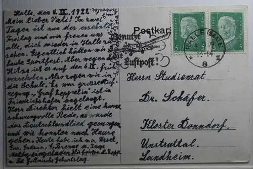 AK Deutschland Künstlerkarte 1922 #PH025