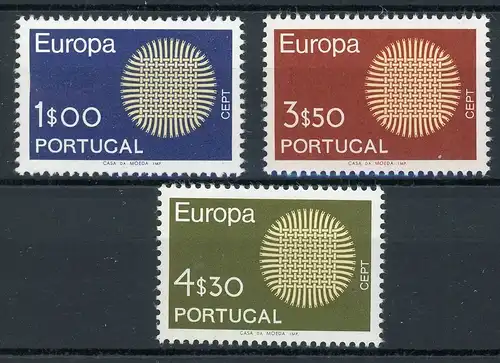 Portugal 1092-94 postfrisch Cept #HO718