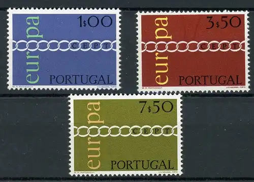 Portugal 1127-1129 postfrisch Cept #HO720