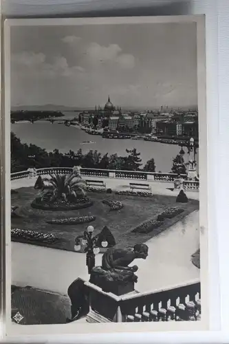 AK Budapest Aussicht von der Königl. Burg 1932 #PH136