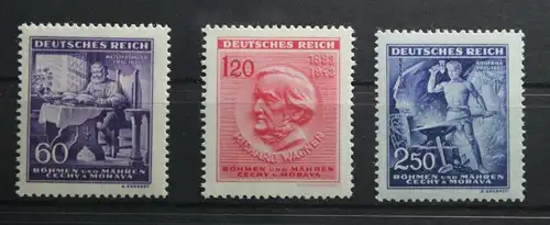 Böhmen und Mähren 128-130 postfrisch #TP607