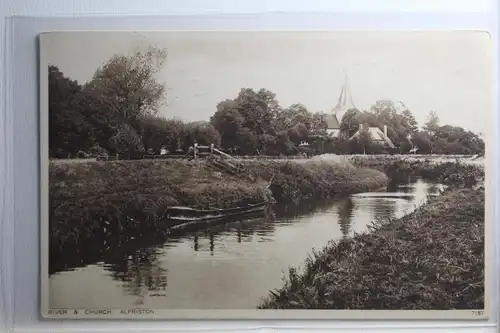 AK Alfriston River & Church #PH143