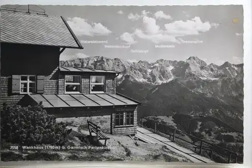 AK Garmisch-Partenkirchen Wankhaus (1780 m) 1955 #PG951