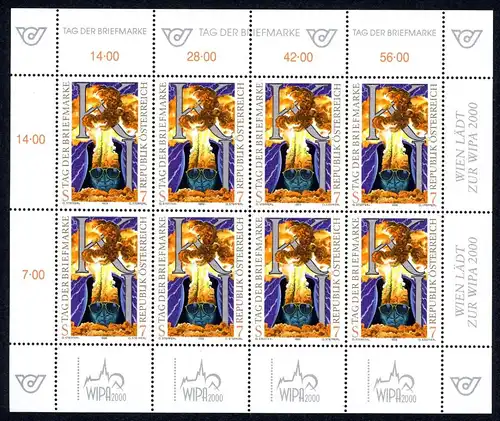 Österreich 2289 postfrisch als Kleinbogen #TQ182