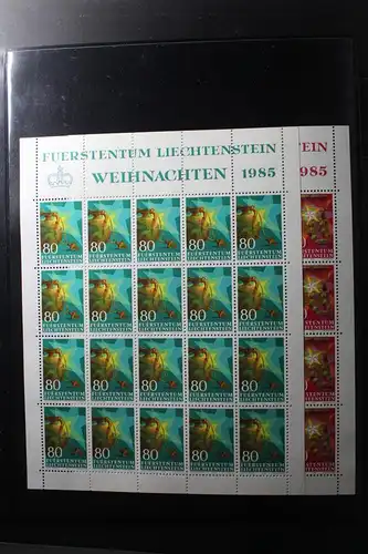 Liechtenstein 884-886 postfrisch als Kleinbogen #TQ229