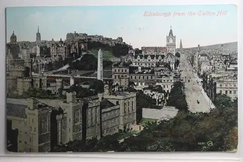 AK Edinburgh from the Calton Hill 1911 #PG925