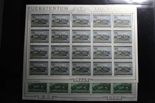 Liechtenstein 868-870 postfrisch als Kleinbogen #TQ226