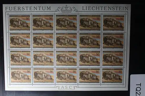 Liechtenstein 868-870 postfrisch als Kleinbogen #TQ226