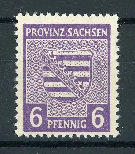 SBZ-Provinz Sachsen 76 Y c postfrisch geprüft #HO739