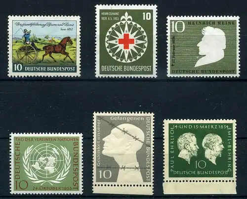 Bund Lot aus 160-221 postfrisch #HO893