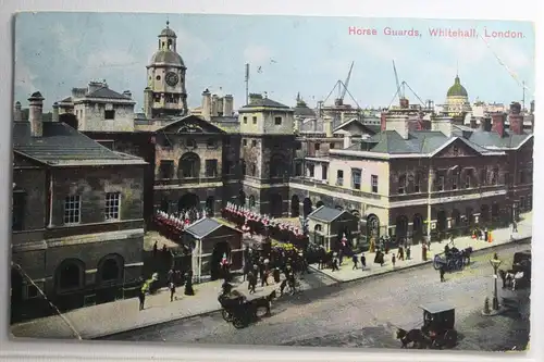 AK London Horse Guards, Whitehall 1910 #PH015