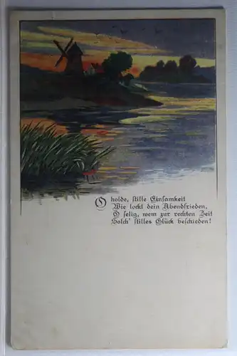 AK Deutschland Künstlerkarte 1918 #PG987