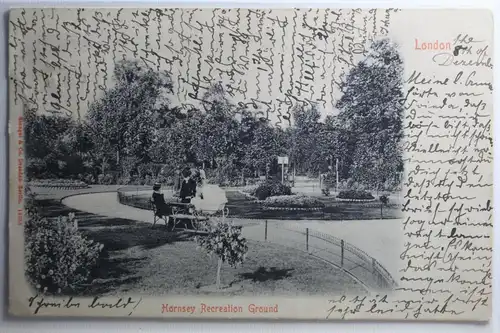 AK London Hornsey Recreation Ground 1902 #PH020