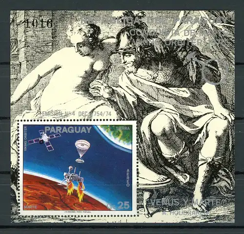 Paraguay Block 281 postfrisch Viking-Programm #GE744