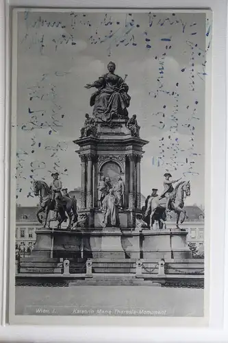 AK Wien I. Kaiserin Maria Theresia-Monument 1942 #PH325