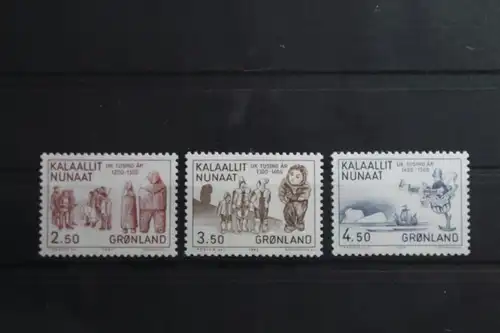 Grönland 143-145 postfrisch #TT664