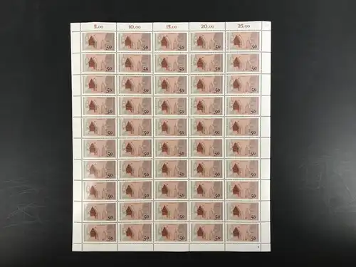 Bund 50er Bogen 861 postfrisch Formnummer 2 #BW7596