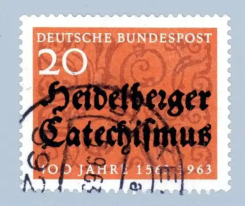 Bund 396 I gestempelt Plattenfehler #HO958