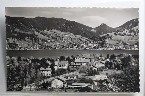 AK Bad Wiessee a. Tegernsee Blick auf Tegernsee u. Neureut 1955 #PH260