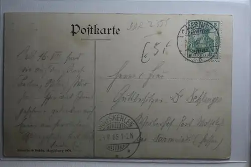AK Insel Rügen Die zerklüftete Schlucht 1905 #PH357
