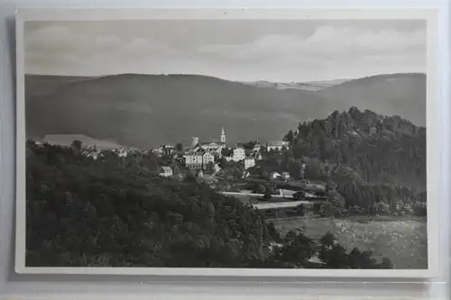 AK Lindenfels die Perle des Odenwaldes Ortsansicht 1953 #PH470