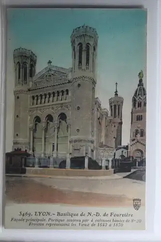 AK Lyon Basilique de N.-D. de Fourvière #PH372