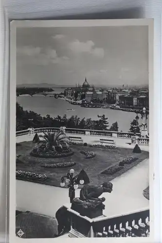 AK Budapest Aussicht von der Königl. Burg #PH234